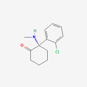 l-Ketamine structure, CAS 33643-46-8