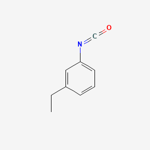 3-ETHYLPHENYL ISOCYANATE structure, CAS 23138-58-1