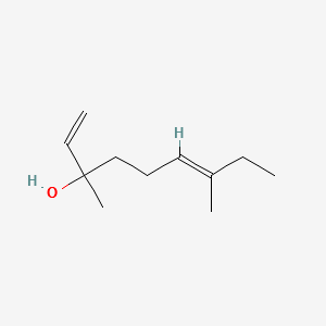 ETHYL LINALOOL structure, CAS 10339-55-6