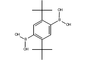 (2,5-DIHEXYL-1,4-PHENYLENE)DIBORONIC ACID structure, CAS 131117-66-3