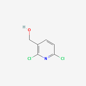 (2,6-DICHLOROPYRIDIN-3-YL)METHANOL structure, CAS 55304-90-0
