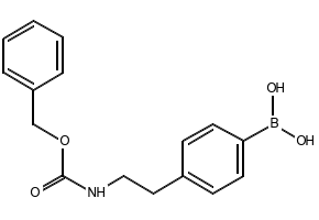 (2-(((BENZYLOXY)CARBONYL)AMINO)ETHYL)BORONIC ACID structure, CAS 4540-87-8