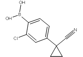 (2-(1-CYANOVINYL)PHENYL)BORONIC ACID structure, CAS 850568-63-7