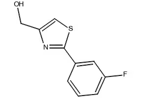(2-(3-FLUOROPHENYL)OXAZOL-4-YL)METHANOL structure, CAS 885272-81-1