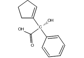 (2-(CYCLOPENT-2-EN-1-YL)PHENYL)BORONIC ACID structure, CAS 1217501-39-7