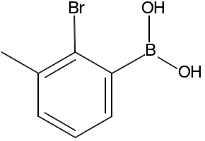(2-(METHOXYCARBONYL)-3-METHYLPHENYL)BORONIC ACID structure, CAS 1256355-42-6
