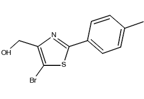 (2-(P-TOLYL)THIAZOL-4-YL)METHANOL structure, CAS 36093-97-7