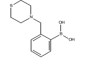 (2-(THIOMORPHOLINOMETHYL)PHENYL)BORONIC ACID structure, CAS 1158941-47-9
