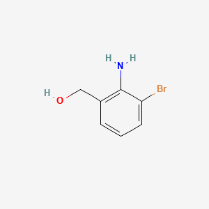 (2-AMINO-3-BROMOPHENYL)METHANOL structure, CAS 397323-70-5
