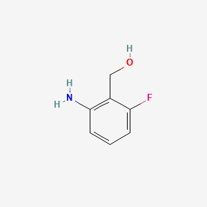 (2-AMINO-6-FLUOROPHENYL)METHANOL structure, CAS 221285-25-2