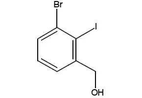(2-BROMO-3-IODOPHENYL)METHANOL structure, CAS 1261571-03-2