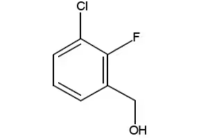 (2-CHLORO-3-FLUOROPHENYL)METHANOL structure, CAS 96516-32-4