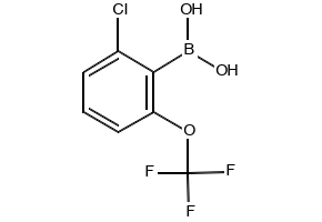 (2-CHLORO-6-(METHOXYMETHOXY)PHENYL)BORONIC ACID structure, CAS 1256355-51-7
