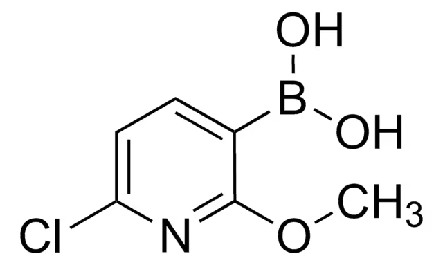 (2-CHLORO-6-METHOXYPYRIDIN-3-YL)BORONIC ACID structure, CAS 1072946-25-8