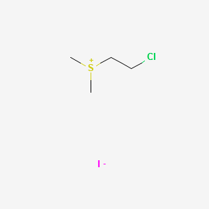 (2-CHLOROETHYL)DIMETHYLSULFONIUM IODIDE structure, CAS 25059-70-5