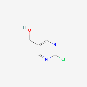 (2-CHLOROPYRIMIDIN-5-YL)METHANOL structure, CAS 1046816-75-4
