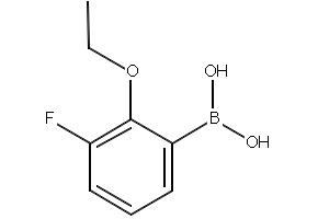 (2-ETHOXY-3-FLUOROPHENYL)BORONIC ACID structure, CAS 1010097-71-8