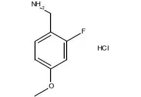 (2-FLUORO-4-METHOXYPHENYL)METHANAMINE HYDROCHLORIDE structure, CAS 937783-85-2