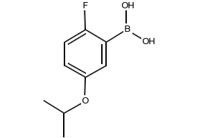 (2-FLUORO-5-ISOPROPOXYPHENYL)BORONIC ACID structure, CAS 849062-30-2