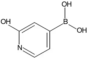(2-HYDROXYPYRIDIN-4-YL)BORONIC ACID structure, CAS 902148-83-8