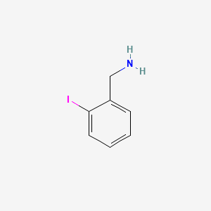 (2-IODOPHENYL)METHANAMINE structure, CAS 39959-51-8
