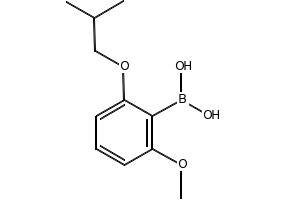 (2-ISOBUTOXY-6-METHOXYPHENYL)BORONIC ACID structure, CAS 1072951-97-3