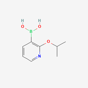 (2-ISOPROPOXYPYRIDIN-3-YL)BORONIC ACID structure, CAS 1150114-42-3