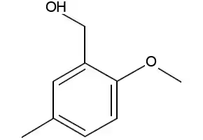 (2-METHOXY-5-METHYLPHENYL)METHANOL structure, CAS 7048-40-0