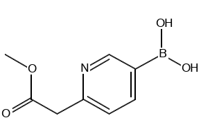 (2-METHOXY-6-PHENYLPYRIDIN-3-YL)BORONIC ACID structure, CAS 1029654-26-9