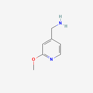 (2-METHOXYPYRIDIN-4-YL)METHANAMINE structure, CAS 148900-69-0