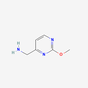 (2-METHOXYPYRIMIDIN-4-YL)METHANAMINE structure, CAS 944901-04-6