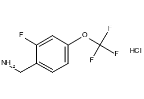 (2-METHYL-4-(TRIFLUOROMETHOXY)PHENYL)METHANAMINE HYDROCHLORIDE structure, CAS 1229625-05-1