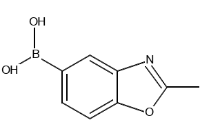 (2-METHYLBENZO[D]OXAZOL-5-YL)BORONIC ACID structure, CAS 279262-85-0