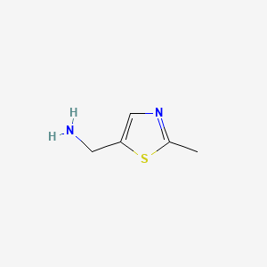 (2-METHYLTHIAZOL-5-YL)METHANAMINE structure, CAS 63139-97-9