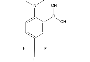 (2-PROPOXY-5-(TRIFLUOROMETHYL)PHENYL)BORONIC ACID structure, CAS 1162257-29-5