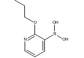 (2-PROPOXYPYRIDIN-3-YL)BORONIC ACID structure, CAS 1218790-85-2