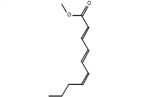 (2E,4E,6Z)-METHYL DECA-2,4,6-TRIENOATE structure, CAS 51544-64-0
