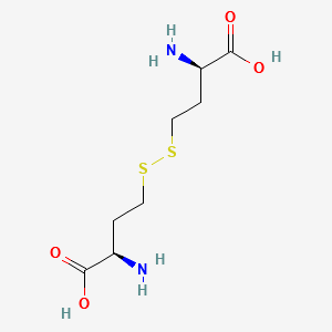 (2R,2'R)-4,4'-DISULFANEDIYLBIS(2-AMINOBUTANOIC ACID) structure, CAS 6027-15-2
