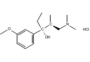 (2R,3R)-1-(DIMETHYLAMINO)-3-(3-METHOXYPHENYL)-2-METHYLPENTAN-3-OL structure, CAS 175590-76-8