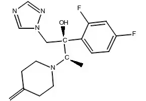 (2R,3R)-3-AMINO-2-(2,4-DIFLUOROPHENYL)-1-(1H-1,2,4-TRIAZOL-1-YL)BUTAN-2-OL structure, CAS 126916-57-2