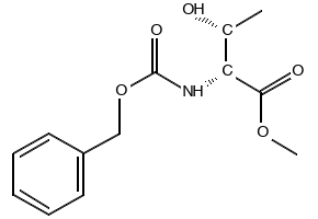 (2R,3R)-METHYL 2-(((BENZYLOXY)CARBONYL)AMINO)-3-HYDROXYBUTANOATE structure, CAS 100157-53-7
