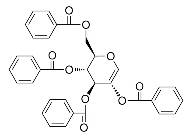 (2R,3R,4S)-2-((BENZOYLOXY)METHYL)-3,4-DIHYDRO-2H-PYRAN-3,4,5-TRIYL TRIBENZOATE structure, CAS 14125-75-8