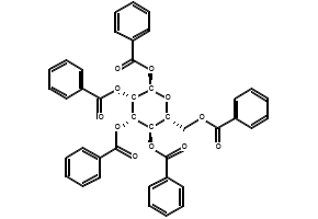 (2R,3R,4S,5R,6R)-6-((BENZOYLOXY)METHYL)TETRAHYDRO-2H-PYRAN-2,3,4,5-TETRAYL TETRABENZOATE structure, CAS 22415-91-4