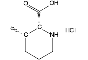 (2R,3S)-3-METHYLPIPERIDINE-2-CARBOXYLIC ACID structure, CAS 123719-65-3