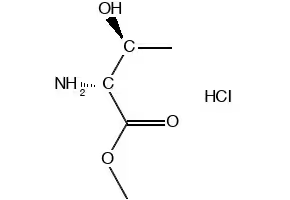 (2R,3S)-METHYL 2-AMINO-3-HYDROXYBUTANOATE HYDROCHLORIDE structure, CAS 60538-15-0