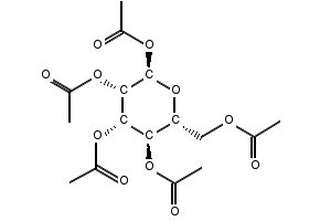 (2R,3S,4R,5R)-TETRAHYDRO-2H-PYRAN-2,3,4,5-TETRAYL TETRAACETATE structure, CAS 108646-05-5