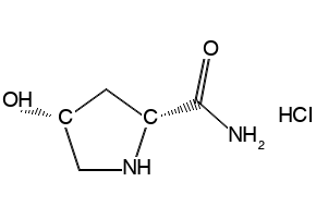(2R,4R)-4-FLUOROPYRROLIDINE-2-CARBOXAMIDE structure, CAS 1064078-38-1