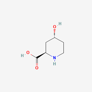 (2R,4R)-4-HYDROXYPIPERIDINE-2-CARBOXYLIC ACID structure, CAS 189385-64-6