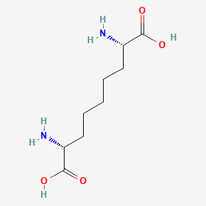 (2R,8S)-2,8-DIAMINONONANEDIOIC ACID structure, CAS 59014-27-6