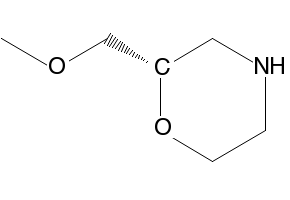 (2S)-2-(METHOXYMETHYL)MORPHOLINE structure, CAS 157791-20-3